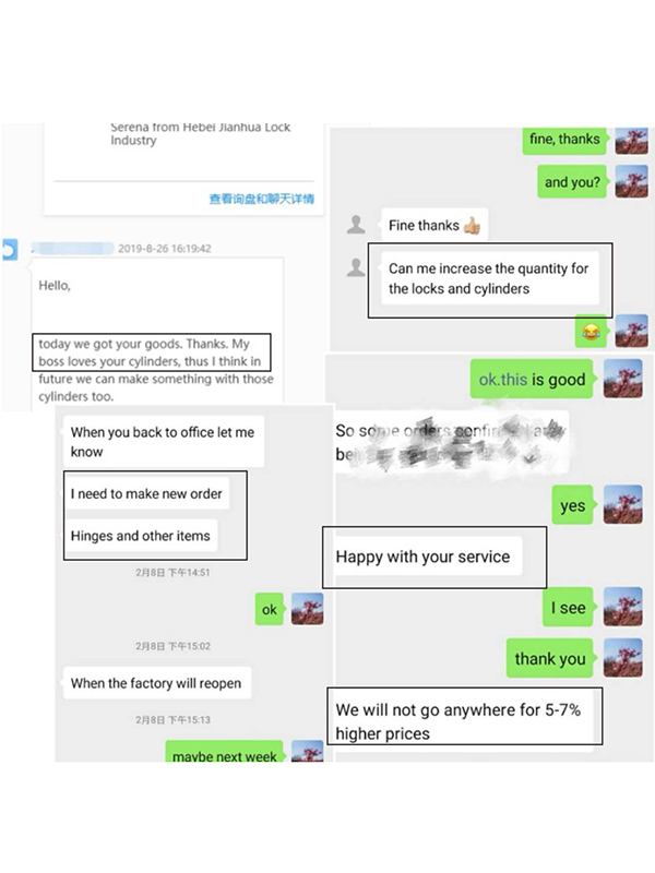 Buenos comentarios de nuestros clientes