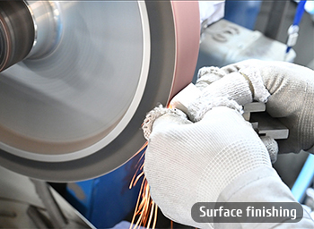 acabado de la superficie del cerrojo del cerrojo