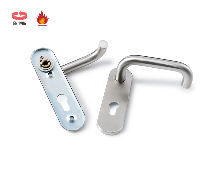 Backplate door handle SS2003